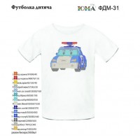 Детская футболка для вышивки № фдм-31 (Футболка или набор)